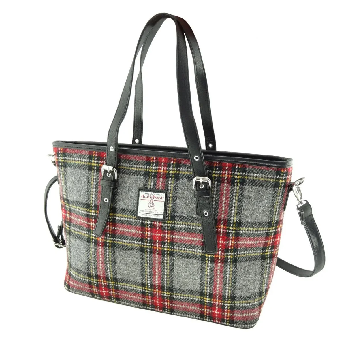 Harris Tweed Large Ladies Tote Bag by Glen Appin – Authentic Scottish Wool - Image 6 | CeltHaus