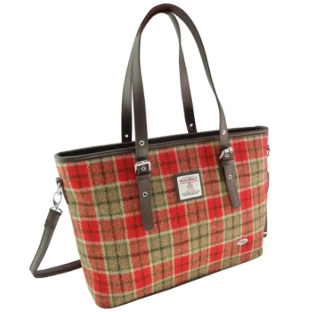 Harris Tweed Large Ladies Tote Bag by Glen Appin – Authentic Scottish Wool - Image 15 | CeltHaus