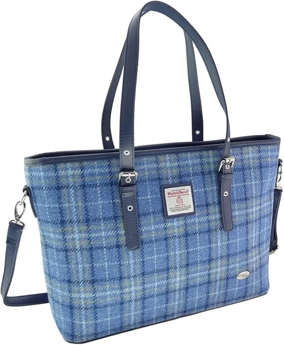 Harris Tweed Large Ladies Tote Bag by Glen Appin – Authentic Scottish Wool - Image 21 | CeltHaus