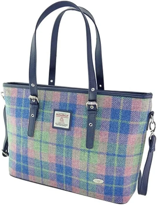 Harris Tweed Large Ladies Tote Bag by Glen Appin – Authentic Scottish Wool - Image 22 | CeltHaus