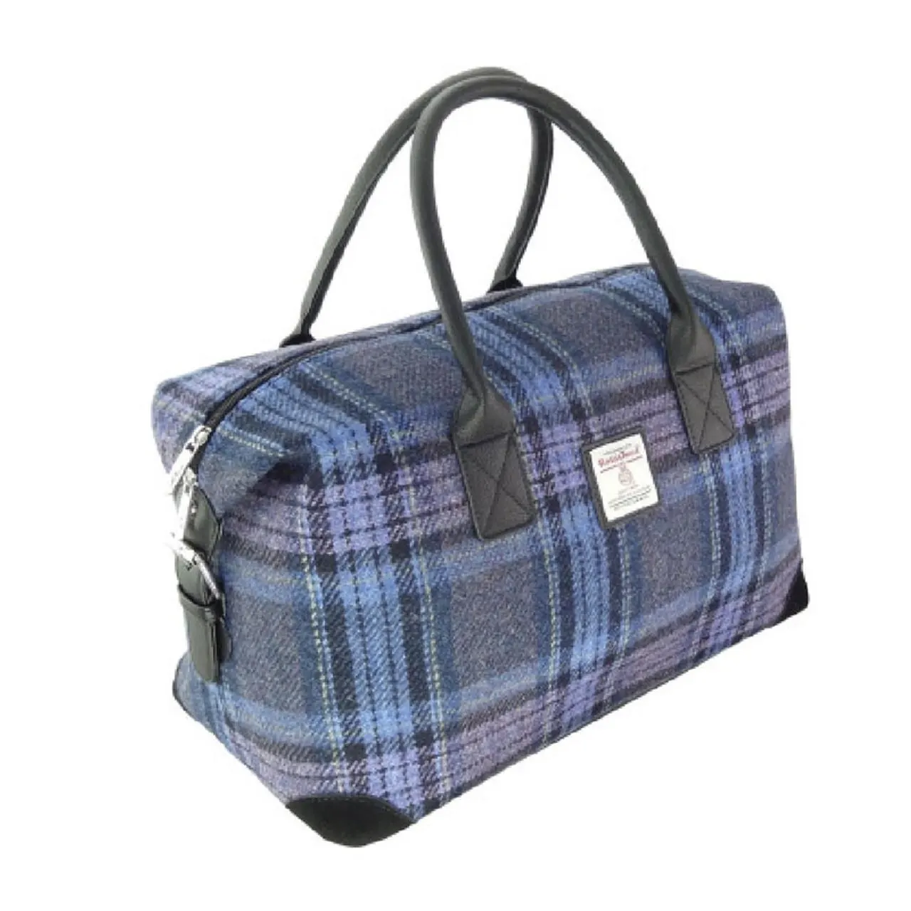 Scottish Harris Tweed Tartan Overnight Bag - Image 8 | CeltHaus